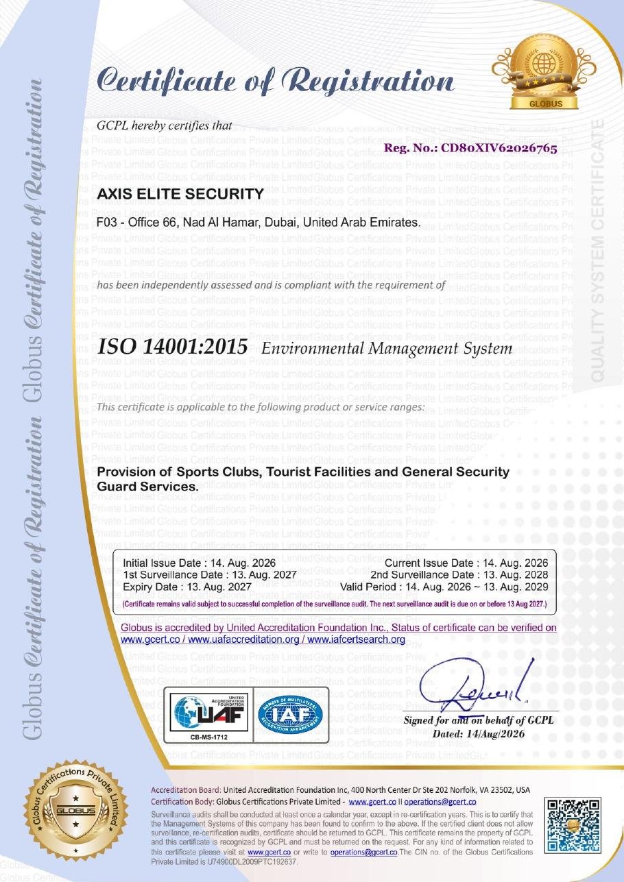 Environmental Management System — ISO 14001:2015